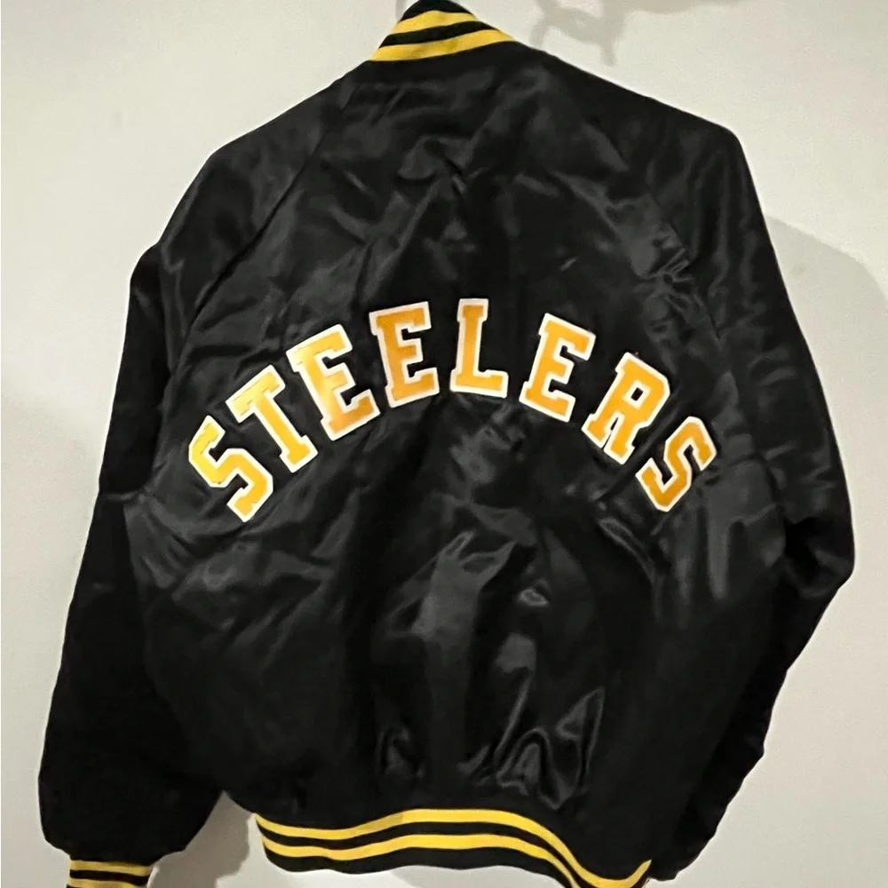 Vintage 80s Chalk Line Steelers jacket L - Picture 2 of 3